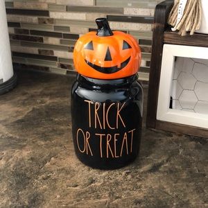 Rae Dunn TOT Baby Canister Pumpkin